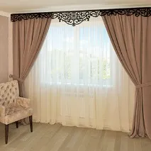 Ламбрекени для залу фото з новинками дизайну 2017 року залу