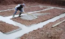 Стрічковий фундамент глибина закладення ґрунту