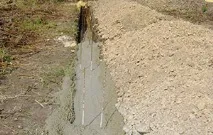 Стрічковий фундамент глибина закладення фундаменту
