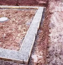 Стрічковий фундамент глибина закладення глибина