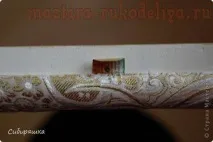 Майстер-клас з декупажу Шкатулка - Незнайомка кришки