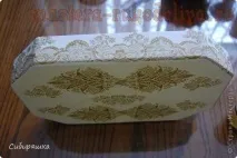 Майстер-клас з декупажу Шкатулка - Незнайомка незнайомка