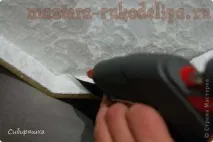 Майстер-клас з декупажу Шкатулка - Незнайомка кришки