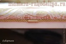 Майстер-клас з декупажу Шкатулка - Незнайомка незнайомка