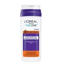 Матуючий тонік L Oreal Pure Zone Чистий ефект 30 секунд - «Вбивчий склад», Відгуки zone