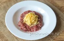 М’ясні зрази з сиром. зрази