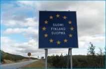 през транзит