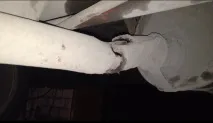 изпускателната тръба звукът беше