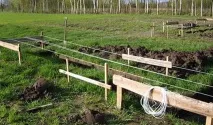 изграждането