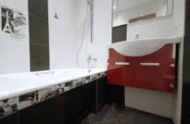 Ремонт у ванній та туалеті у стилі Коко Шанель туалеті