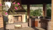Садові альтанки з барбекю та печі-каміни своїми руками барбекю