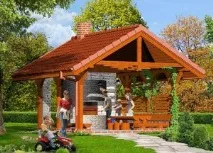 Садові альтанки з барбекю та печі-каміни своїми руками своїми