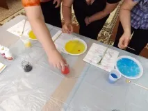 рисуване вода