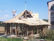 Солом’яний екодом Е солом