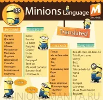 Словник міньйонів, Міньономанія дуже