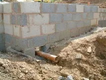 дренажната система дренажната тръба