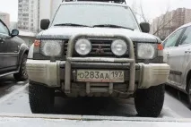 Встановив протитуманні фари на кенгурятник протитуманні