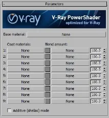 vrayblendmtl смесване