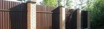 Паркан із профлиста своїми руками від розмітки до установки профлиста