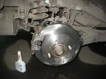Заміна задніх колодок та гальмівних дисків Лансер 9, Mitsubishi Lancer IX, Лансер 9, wagon, classic заміна