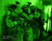 Зір у нічний час при червоному чи зеленому світлі, Surv 24 червоному