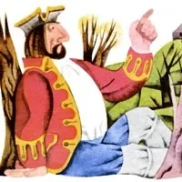 Брати Грімм - Три брати, Картинки та розмови розмови