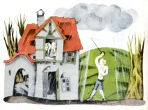 Брати Грімм - Три брати, Картинки та розмови брати