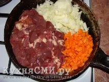Млинці з курячою печінкою курячою