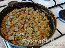 Млинці з курячою печінкою печінкою