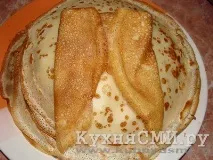 Млинці з курячою печінкою печінкою