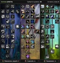 Білди для Мисливця, Всесвіт World of Warcraft білди