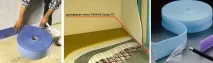 Демпферна стрічка для теплої підлоги - надійна герметизація стиків теплої