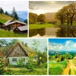Фотошпалери для кухні вибираємо колір, сюжет і матеріал - kuhnyagid - kuhnyagid вибираємо