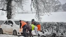 снимка урагана
