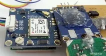 GPS-модуль GYGPSV5-NEO на чіпі NEO-M8N з активною керамічною антеною чіпі