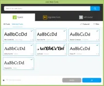 Використання Typekit та інших веб-шрифтів у Adobe Muse використання