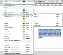 Використання Typekit та інших веб-шрифтів у Adobe Muse інших