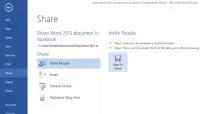Як поділитися документами у Facebook за допомогою Word 2013 word
