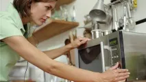 микровълновата бързо