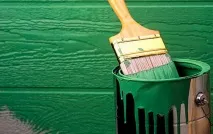 Як пофарбувати стару панельну стіну водорозчинною фарбою стіну