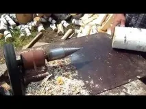 Як зробити дровокол своїми руками Гвинтові або конусні дровоколи своїми руками зробити