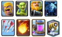 Колода зі спарки в clash royale спарки