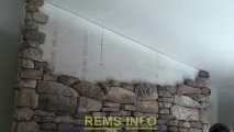 Короб для каміна з натурального декоративного каменю декоративного