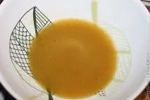 Курячий шашлик з персиковим соусом. соусом
