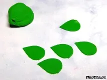 Лотос із полімерної глини лотос