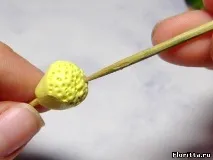 Лотос із полімерної глини лотос