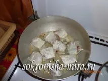 задушен къкри минути