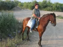 Наївні питання як схуднути, катаючись на коні. коні