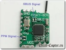 Огляд приймача 8CH D8 Mini FrSky Compatible Receiver With PWM PPM SBUS Output compatible