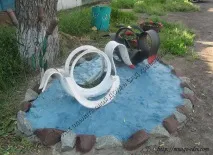 Озеро для лебедів МК, Вироби для саду озеро